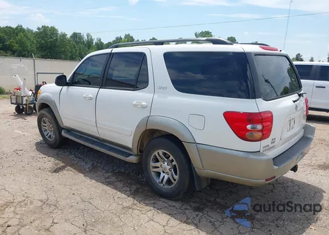2004 Toyota Sequoia Sr5 V8 z USA, uszkodzony, nr VIN 5TDZT34A54S233958